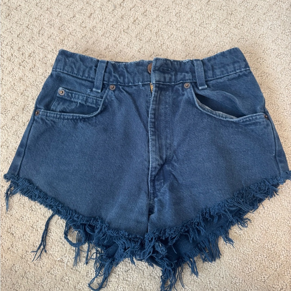 Denim Frayed Hem Levi’s Women's Shorts